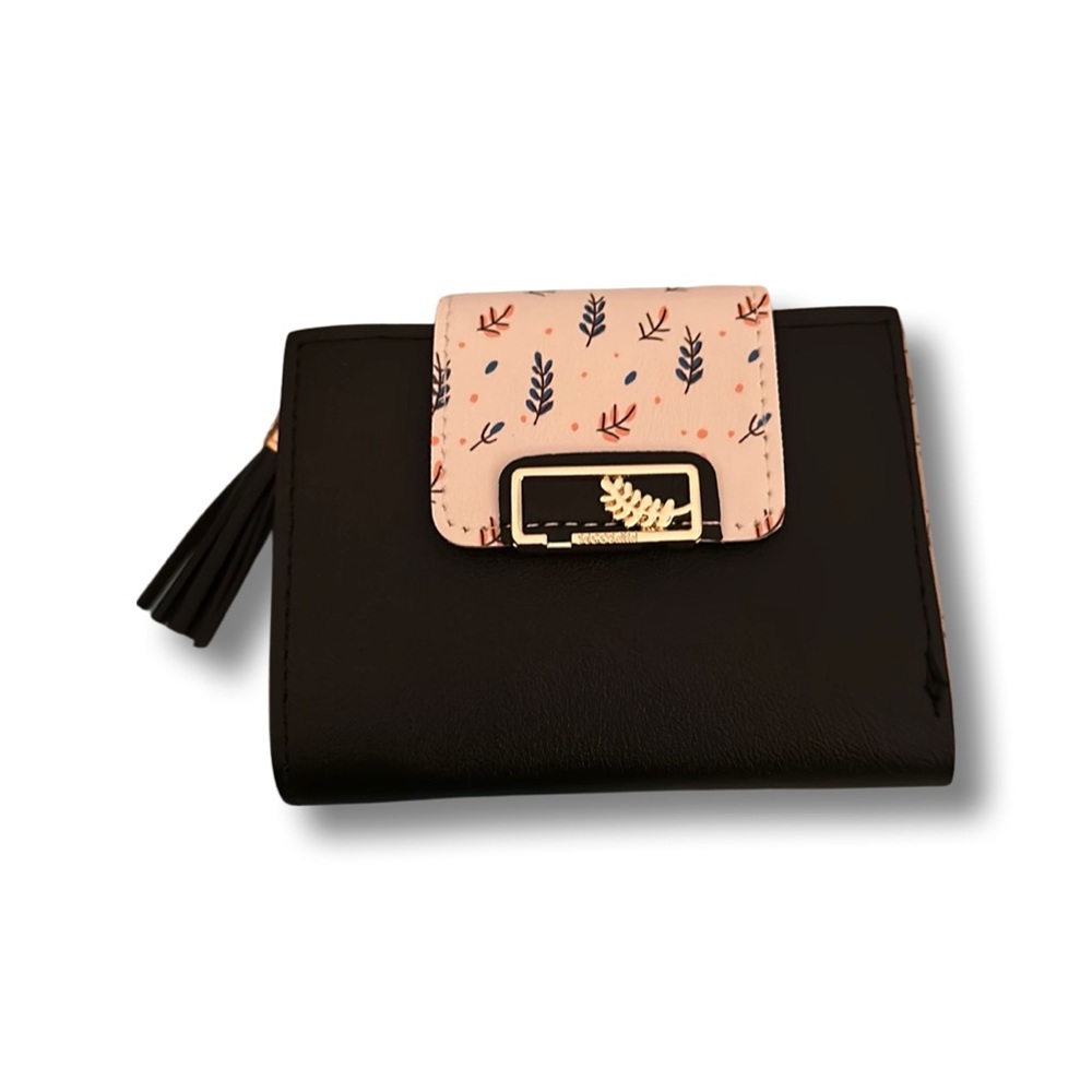 Black Zip Wallet